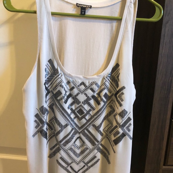 Express Sequin Tank - Picture 1 of 3